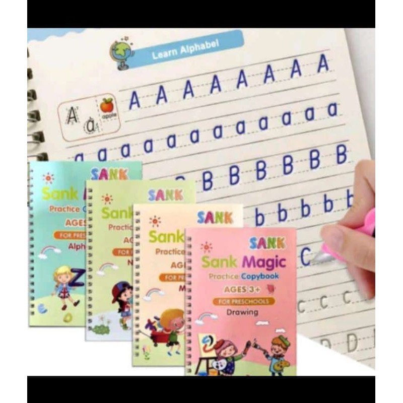 

Buku ajaib anak 4in 1 gratis pulpen