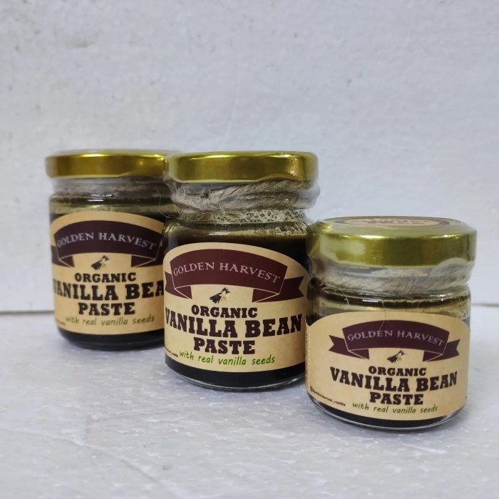 

Terlaris Golden Harvest Organic Vanilla Paste 30 / 75 / 100ml SALE