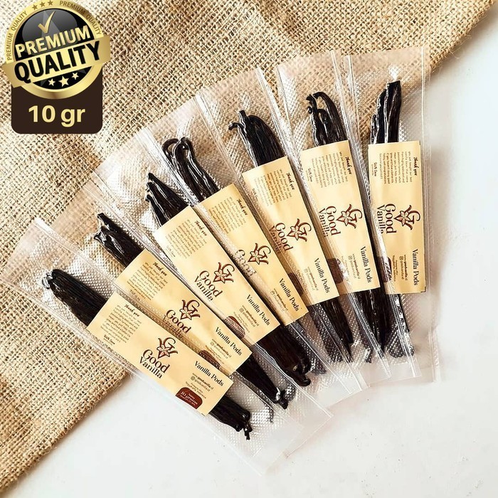 

Terlaris Vanilla Bean 10gr / Gourmet Vanilla / Biji Vanilla SALE