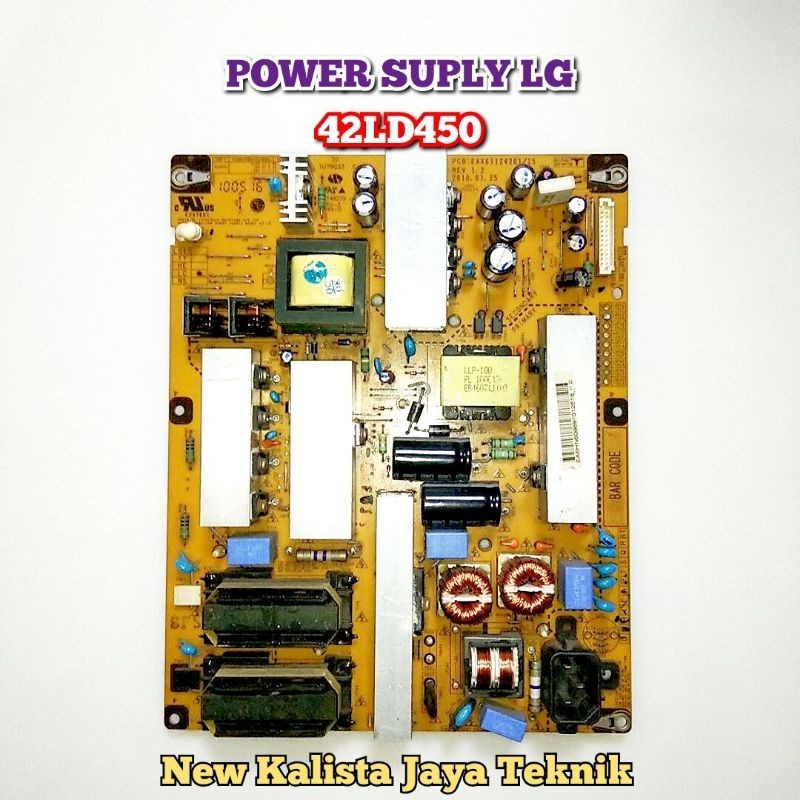 POWER SUPLY TV LG 42LD450 ORIGINAL PSU LG 42LD450 REGULATOR 42LD450 PSU 42LD450 POWERSUPLY LG 42LD45
