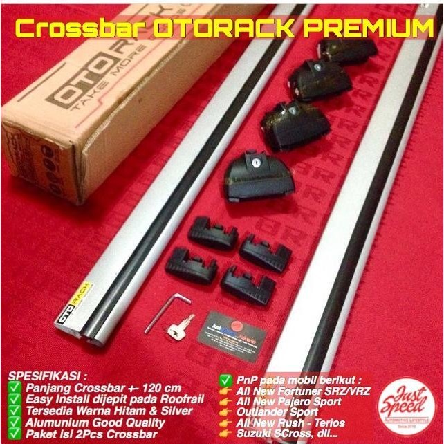 Crossbar Otorack Premium All New Fortuner Gratis Ongkir