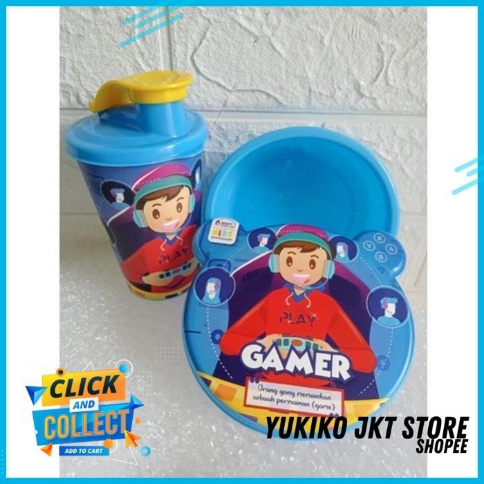 KOTAK MAKAN BOTOL SET LUNCH BOX MAKAN ANAK SOUVENIR CATANIA BIGGY SOUVENIR ULANG TAHUN UNGGULAN