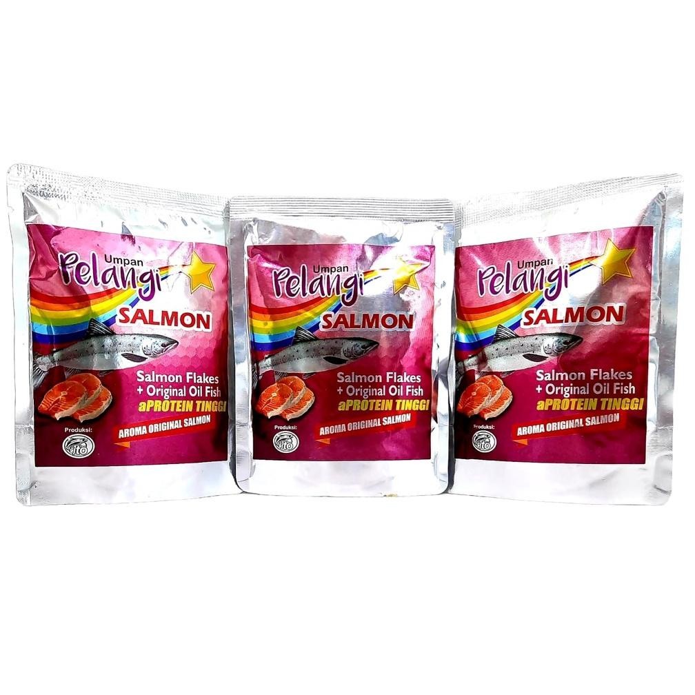 CR - ASLI - Pelangi Salmon - Minyak Ikan Salmon dan ikan salmon TERLARIS