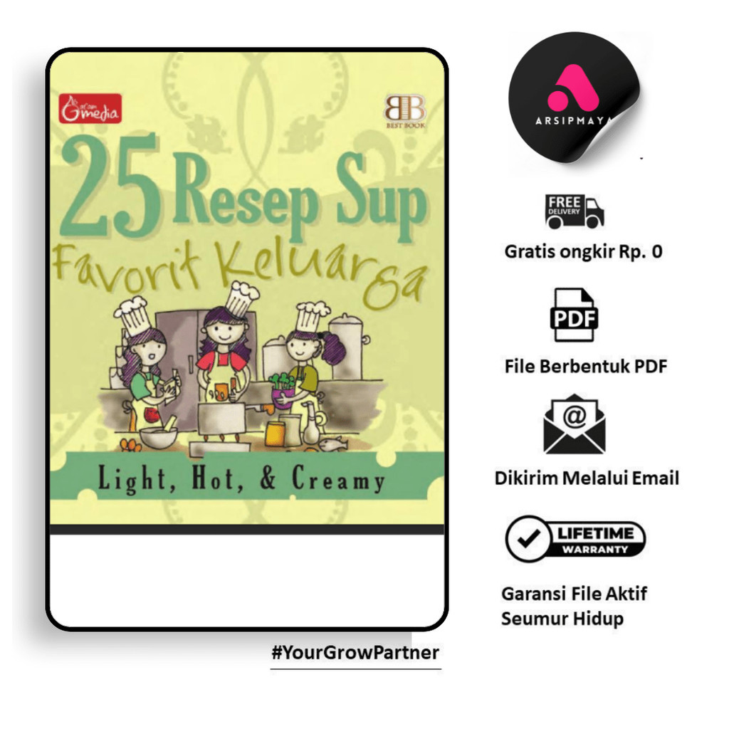 

400. 25 RESEP SUP FAVORIT KELUARGA (MARTHA NINA K) - [-]