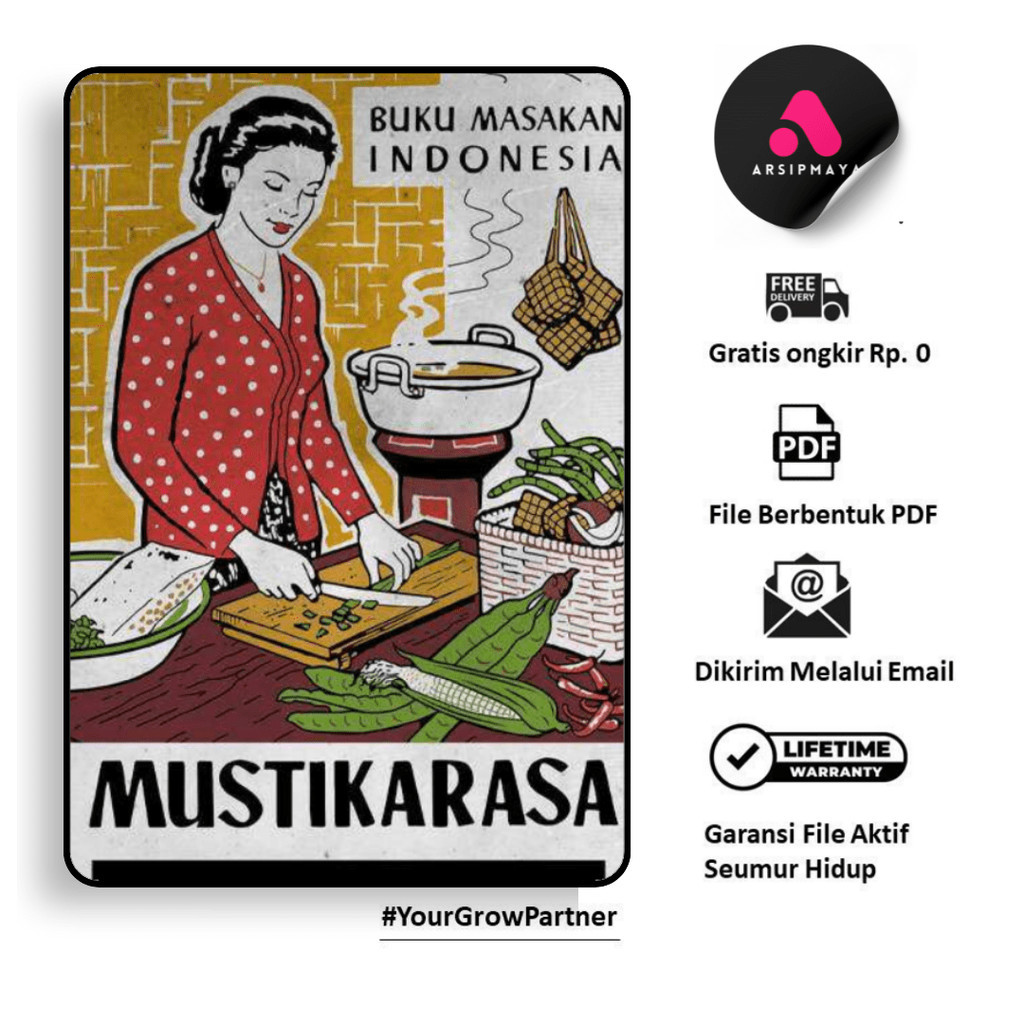 

353. BUKU MASAKAN INDONESIA MUSTIKARASA (TIM PENYUSUN) - [-]