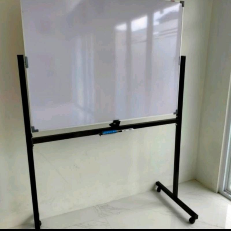 

white board singgle fice / white board standing / papan tulis kaki