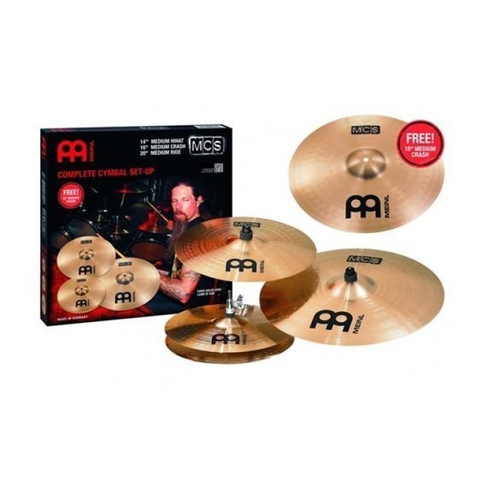 Ban Meinl Cymbal Set Mcs+Mcs18Mc Bmj