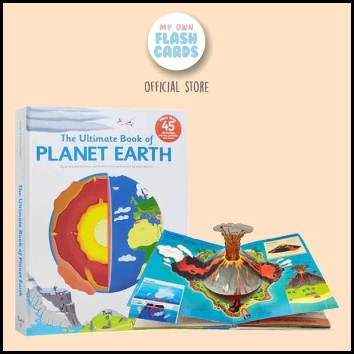 

Usborne The Ultimate Book Of Planet Earth - Buku Edukasi Import Anak