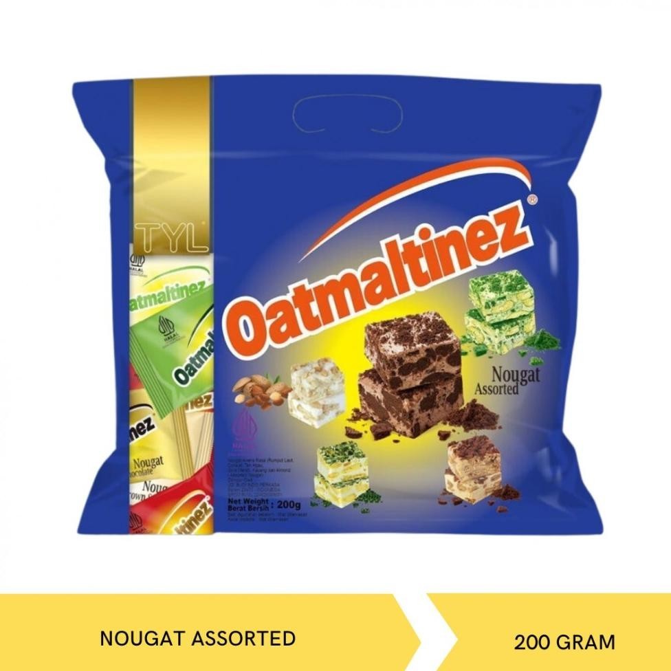 

[ HALAL ] TYL Oatmaltinez Nougat Candy 200gr