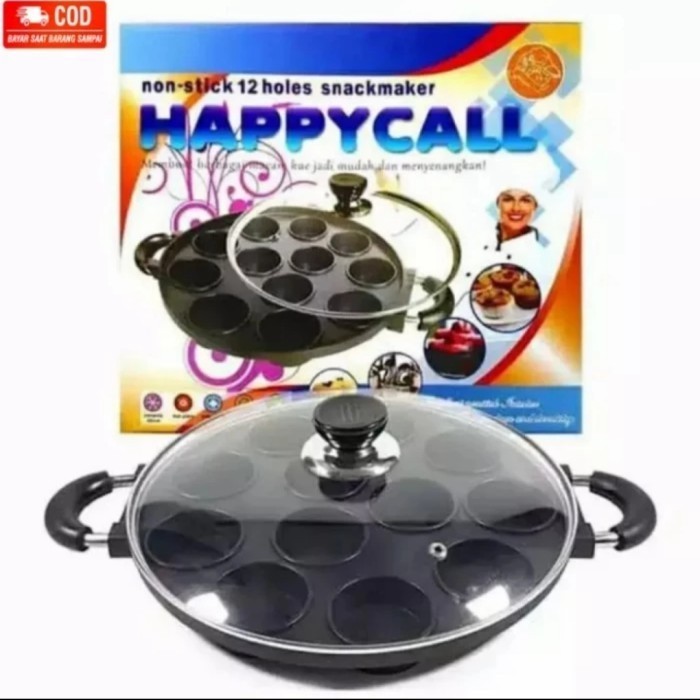 Produk [READY] Promo Cetakan kue lubang 12 / cetakan kue lumpur HAPPY CALL