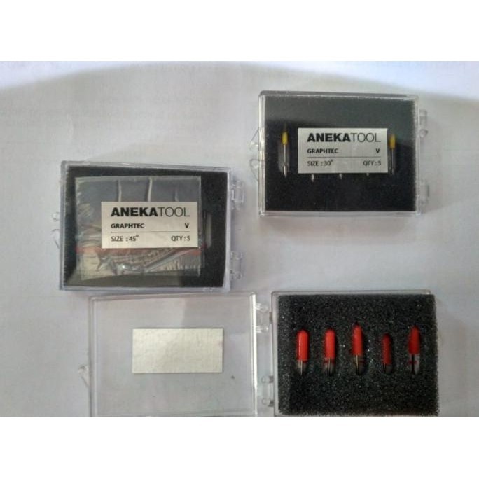 

Terlaris Pisau Cutting Sticker Graphtec Blade - V Series (Baja Carbide China) Ready Stok
