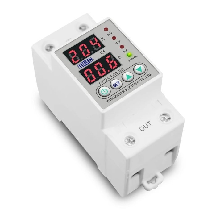 Adjustable Digital Over / Under Voltage, Over Current Protector 63A