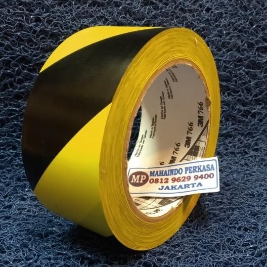 

Lakban Lantai Kuning Hitam / Floor Marking Tape 3M 766