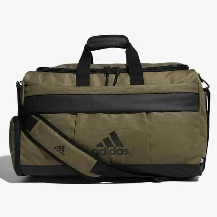 Nat Tas Golf Adidas Golf Duffle Bag Men'S - Olive Original