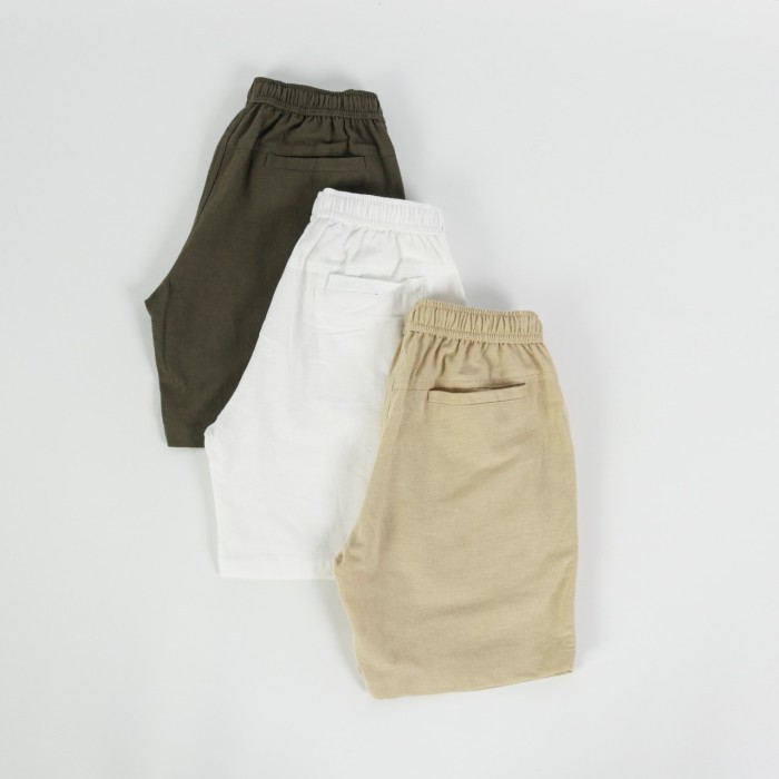 Celana dek Pria Linen Canggu Series All Varian Beachwell Bali