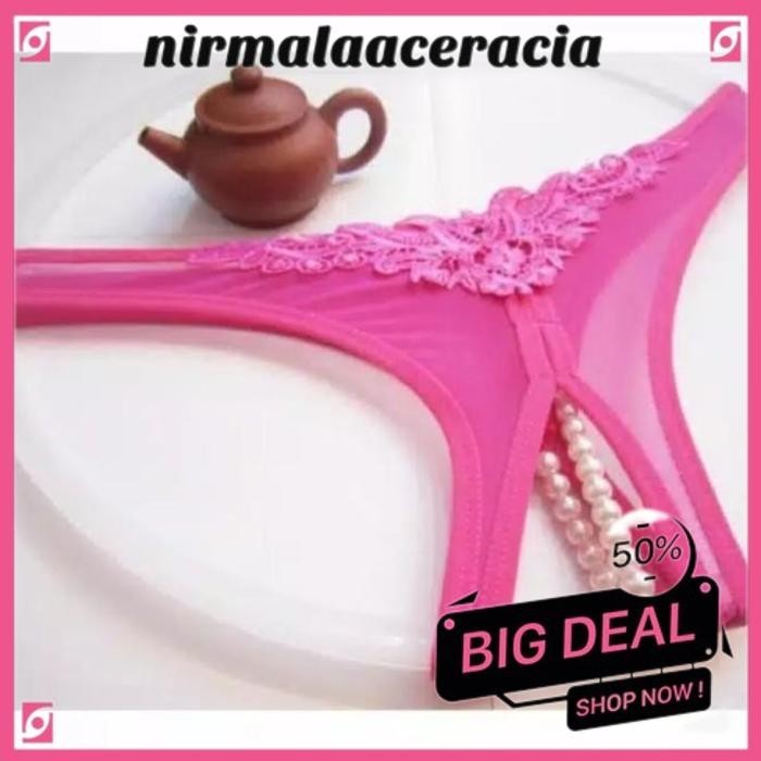 CELANA GSTRING MUTIARA (CD T) NIRMALA ACERACIA PALING DISUKAI 