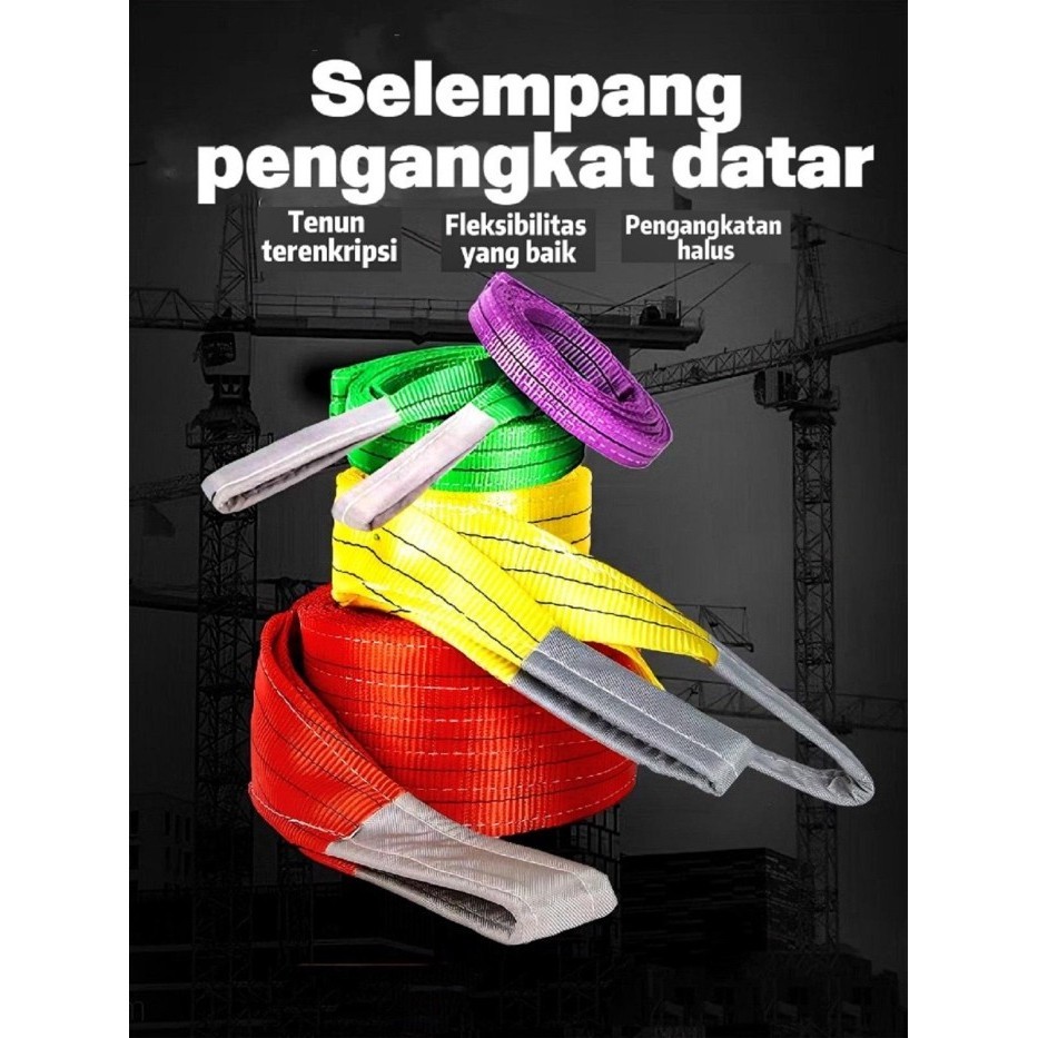 WEBBING SLING BELT 5 TON X 6 METER