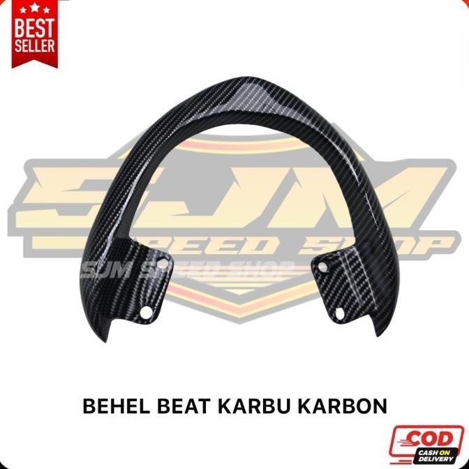 karbon BEHEL BEGEL PLANGER PEGANGAN JOK BELAKANG BEAT KARBU KARBON