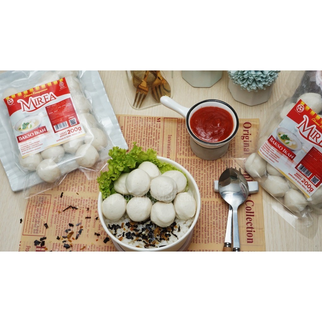 

Baso Ikan Fish Ball Mirea 500gr