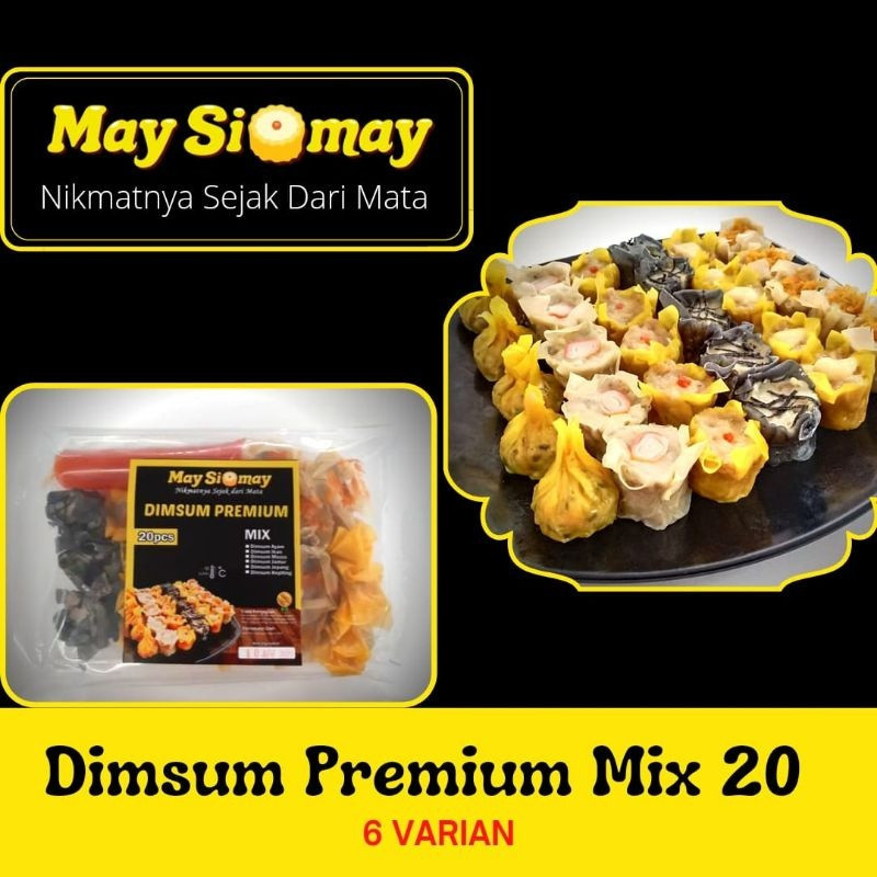 

May Siomay Dimsum Premium Mathos 400gr isi 20 pcs