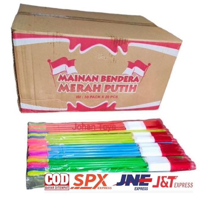 

Extra Bendera Merah Putih Isi 20 / Mainan Anak Murah Jaminan Original