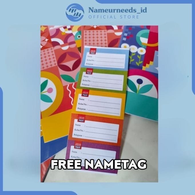 

Buku Tulis Sidu Maxi 42 Lembar isi 5 Pack Glossy TERLARIS