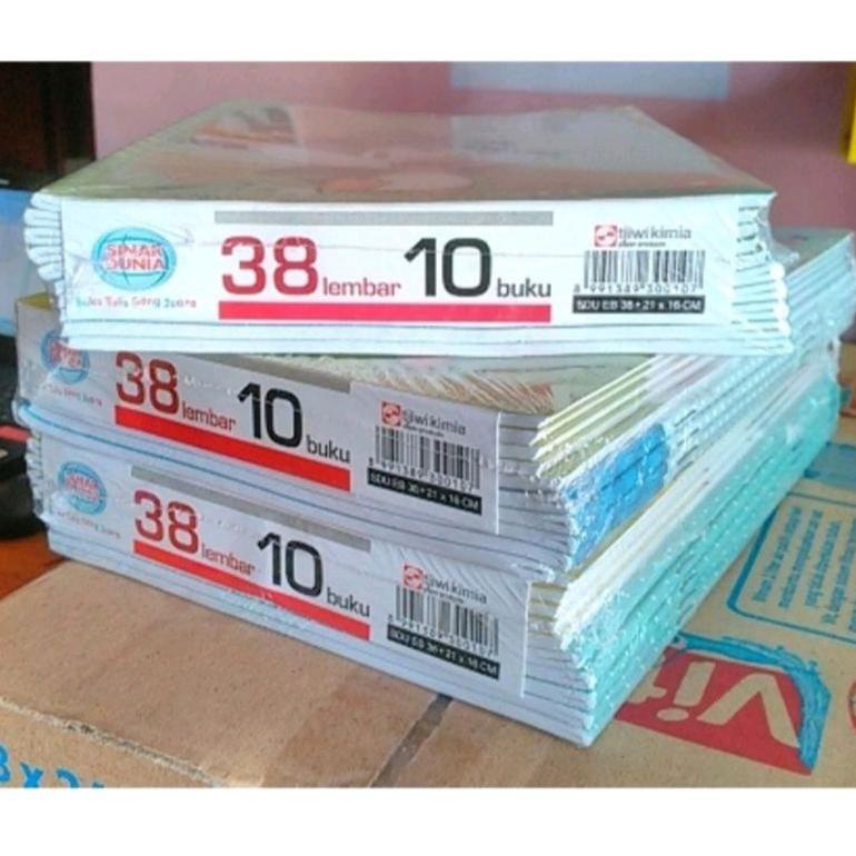 

Buku Tulis Sidu 38 Lembar isi 10 Buku / harga untuk 1 pak buku TERLARIS