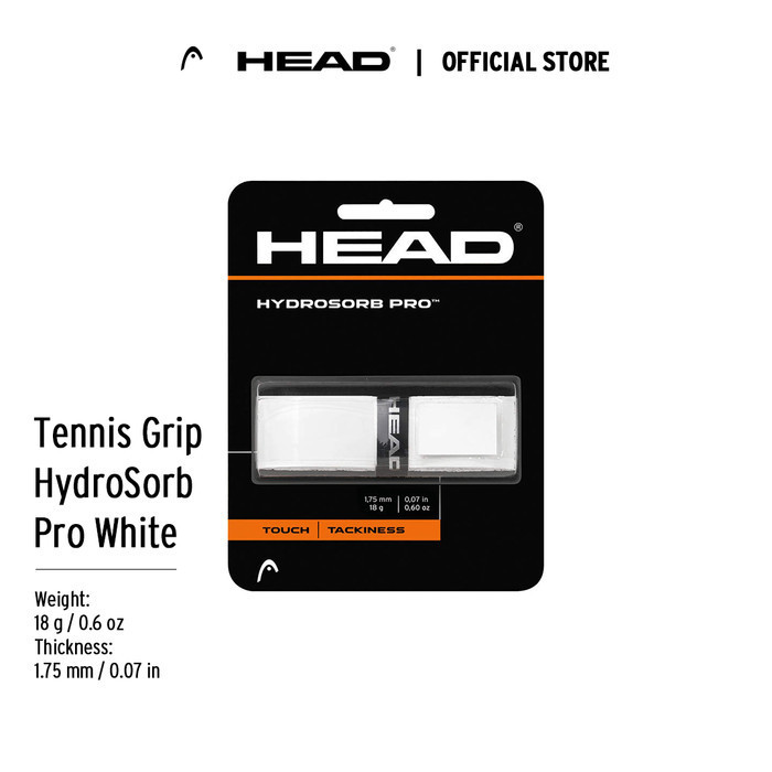 HEAD HYDROSORB PRO WHITE - GRIP TENNIS