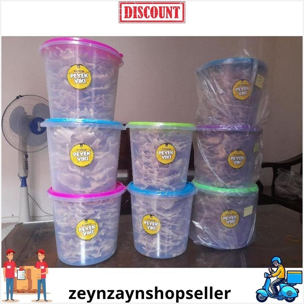 

Peyek Kacang Hijau Ukuran Toples 5L Bisa Cod