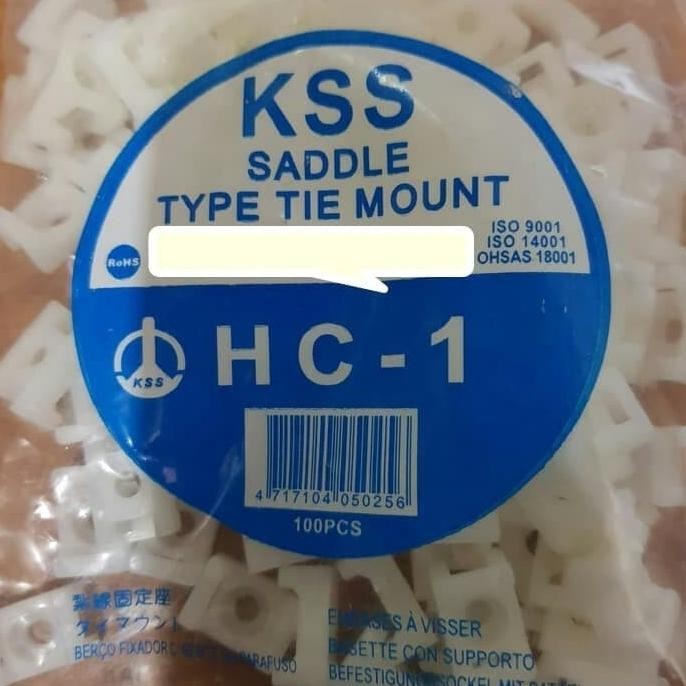 

SADDLE CLAMP KSS HC-1 SADDLE TIPE TIE MOUNT PER PACK