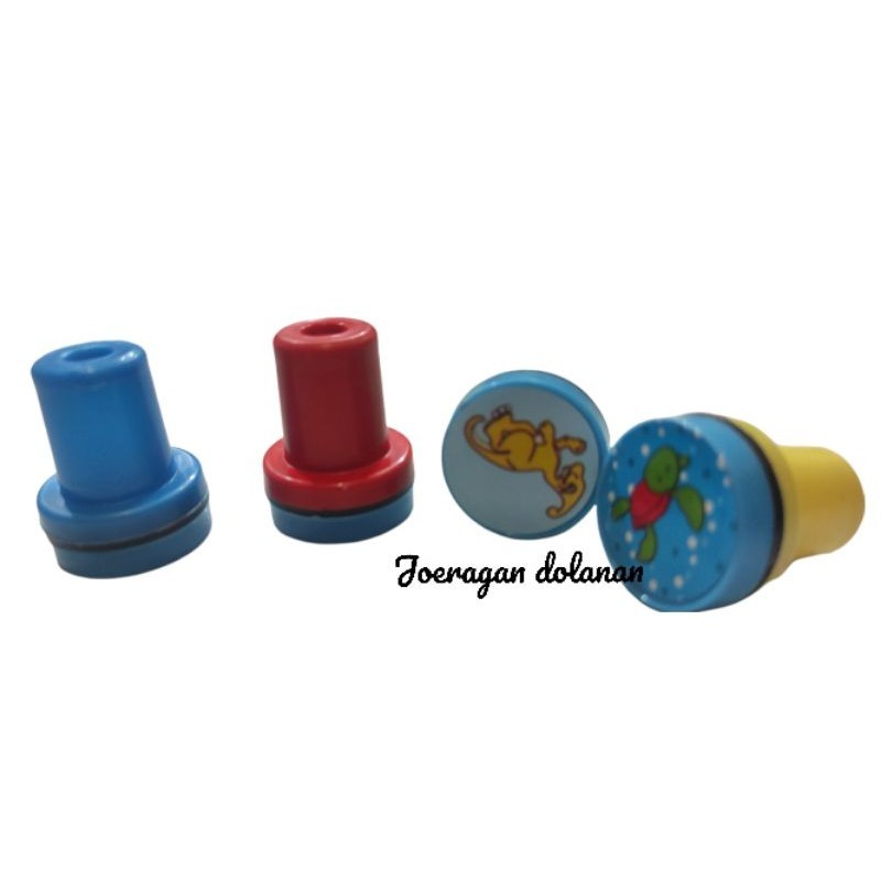 

20pc stempel mainan bulat