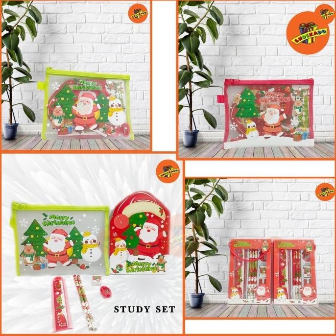 

yang dicari] Set Alat Tulis Stationary Anak Hampers Chrismas Kado Hadiah Natal
