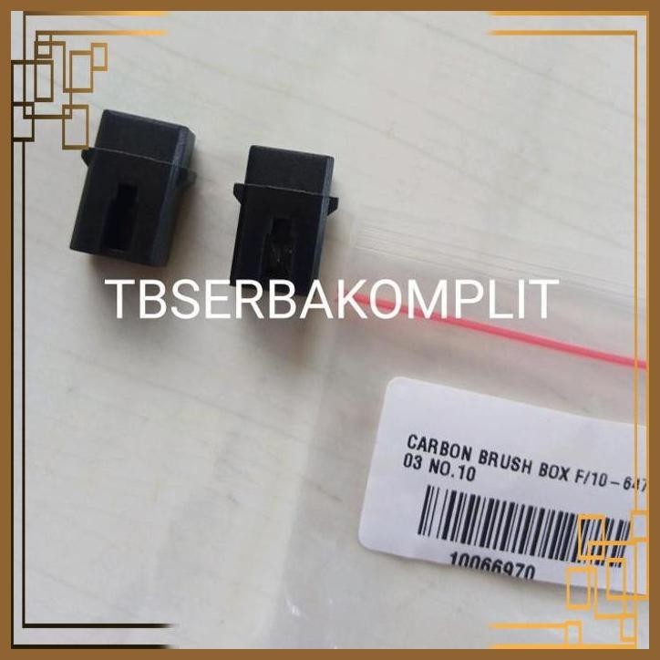 [SRH] Rumah Carbon Brush Krisbow 10064703 Mesin Bor 13mm Box Spul Arang CB