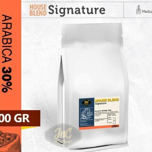 

House Blend Jnc 500 Gr 30% Biji Kopi Arabika 70% Robusta