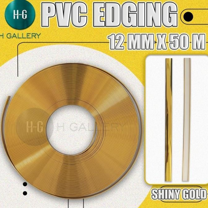 Promo Spesial Edging Pvc Kilap Gloss / Edging Kertasive Pvc Interior Uk 12Mm X 50 M