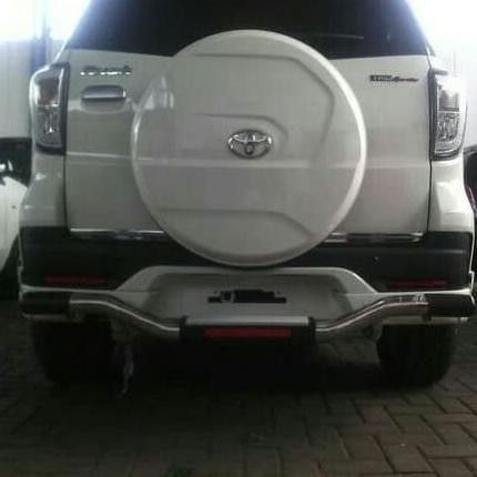 Tanduk Pengaman Bemper Belakang Besi Stanlist Mobil Terios Lama