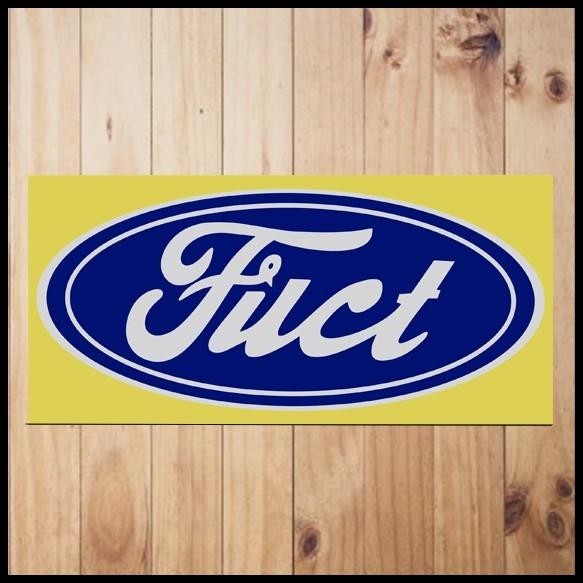 GRATIS ONGKIR STIKER FUCT 