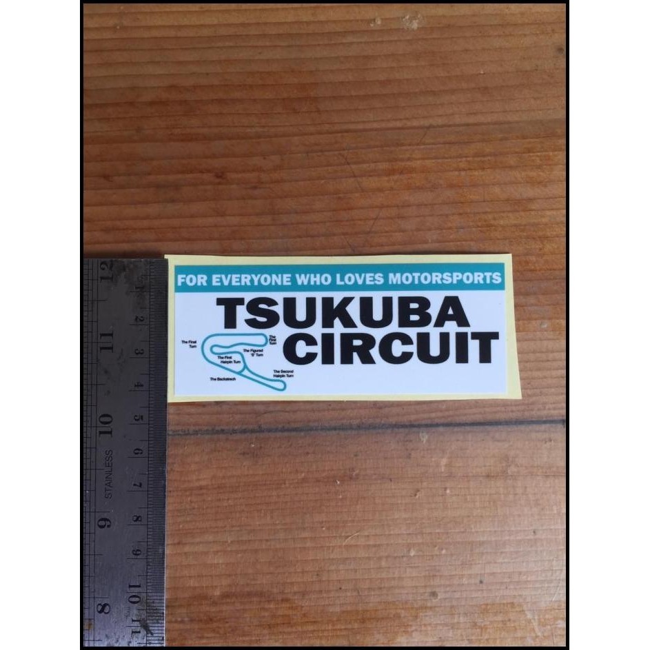 

TERMURAH STICKER PACK TSUKUBA CIRCUIT !!!!!