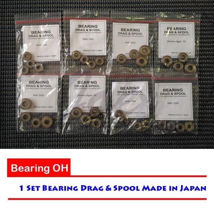 Bearing Set Reel Oh Jigging Master - Xtreme Jigger Untuk Drag & Spool