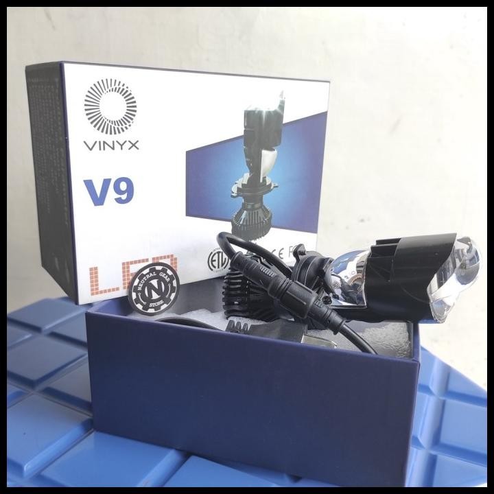 GRATIS ONGKIR HEADLAMP H4 LAMPU LED VINYX V9 PROJIE MINI PROJECTOR LENS MOTOR MOBIL 