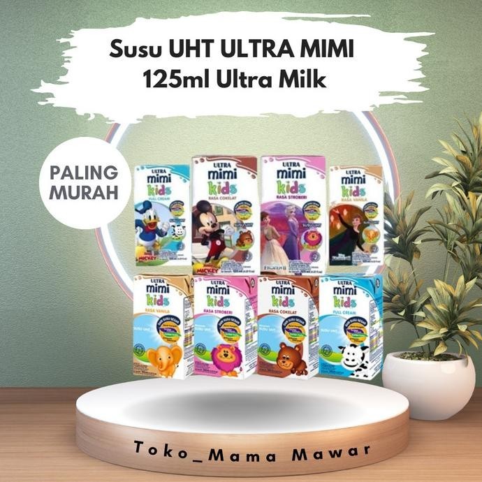 

Terlaris Paling Murah Susu Uht Ultra Mimi 125Ml Ultra Milk Vanila Stroberi Cokelat Ready Stok