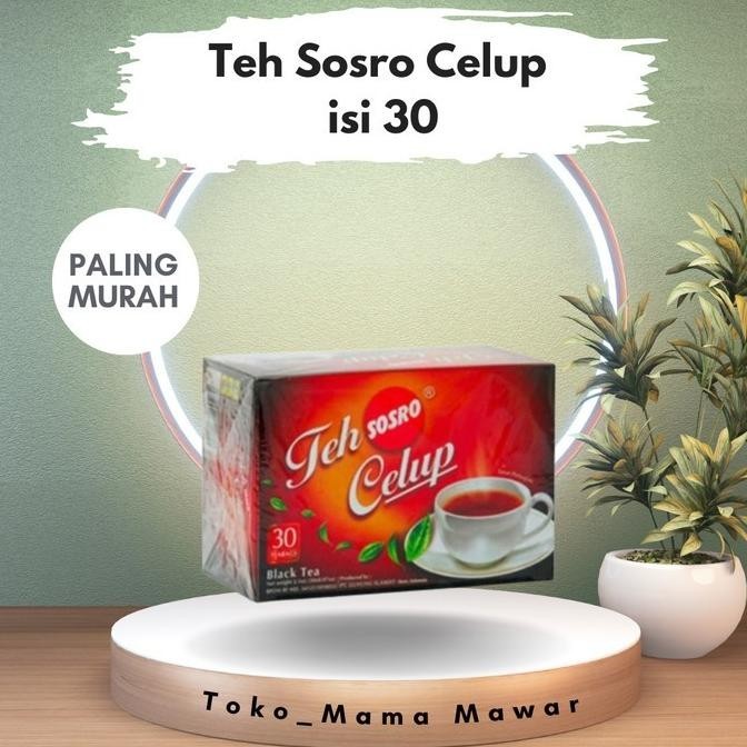 

Terlaris Paling Murah Teh Sosro Celup Isi 30 Ready Stok
