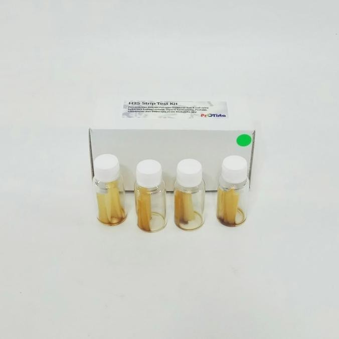 Water Test Kit. Bakteri Patogen. Methode H2S. Uji Mikrobiologi
