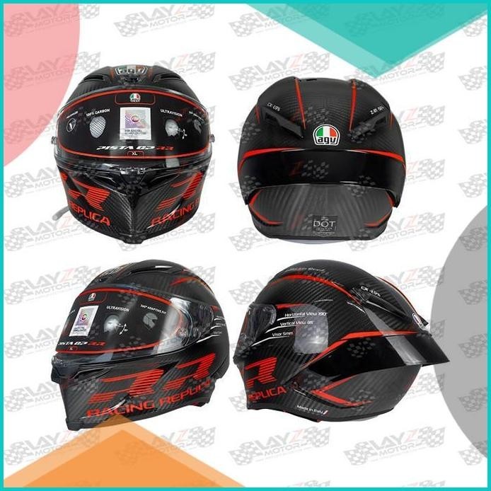 AGV Pista GPRR Performance Red 8JVLZ4 accessories