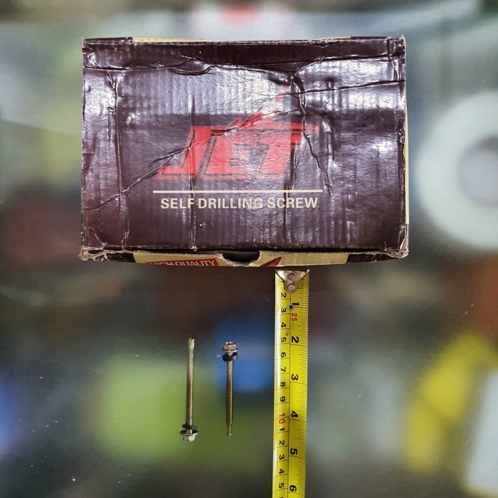 Baut drilling 12x60 Jet Baut Seng Alkan 6cm JET