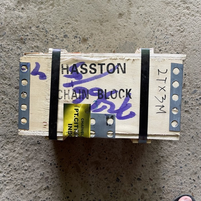 Hasston Chain Block 2 Ton x 3 Meter Prohex Takel 2 Ton X 3 Meter