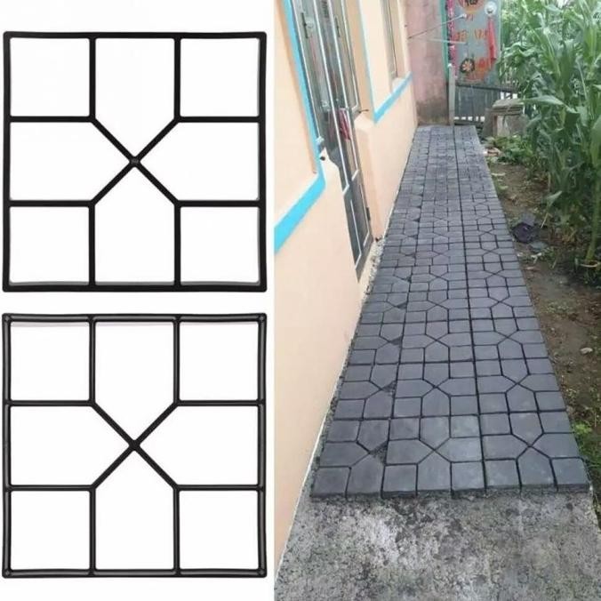 cetakan paving block/jalan paving/paving beton BRS