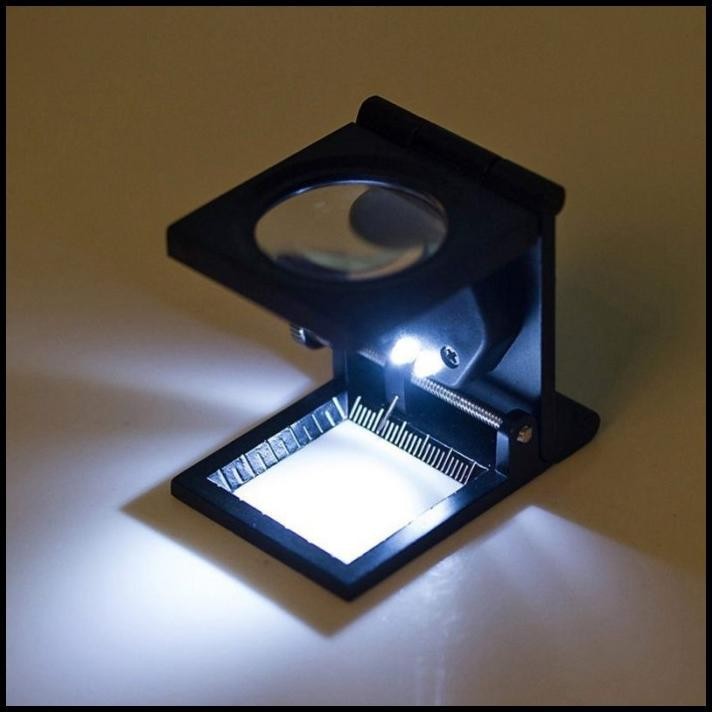 

TERMURAH KACA PEMBESAR KAIN DAN PERCETAKAN / FABRIC AND PRINTING LOUPE- LED