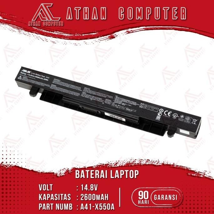 Baterai Asus A450, A450C, A450Ca, A450Cc, A450L, A450La Grade Original