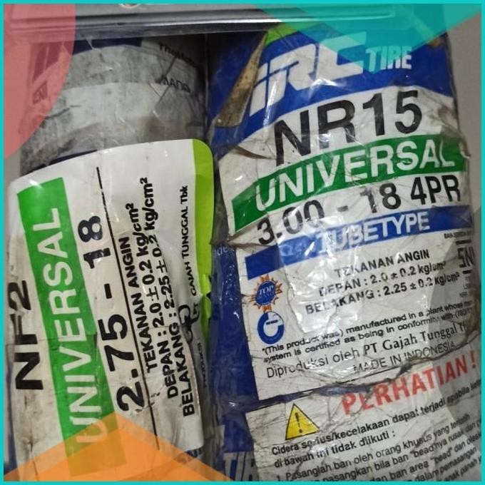 BAN LUAR RX KING COBRA BAN LUAR IRC RX KING 275-18 300-18 NF2 NR15 8JV